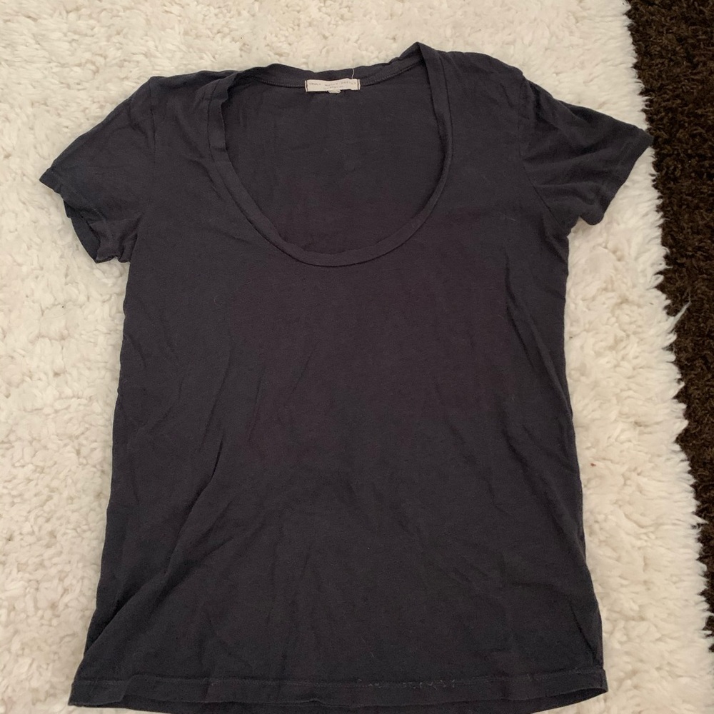 Grey Truly Madly Deeply scoop t shirt